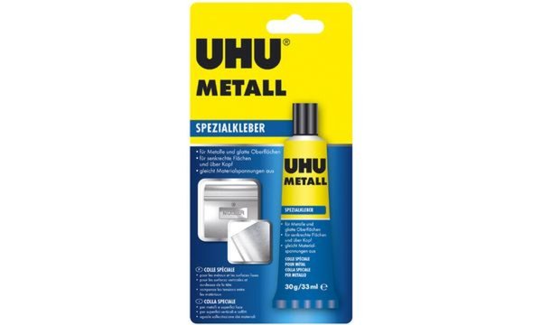 UHU Spezialkleber METALL, 30 g Tube (5650953)