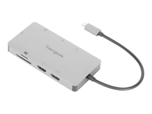 USB-C Docking Station DOCK423, grau, unterstützt bis zu zwei 4K-UHD@ 60