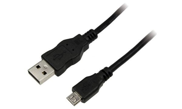 USB-Kabel LogiLink 2.0  St A/St B 1,80m schwarz