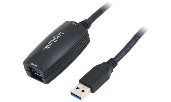 USB-Kabel LogiLink 3.0 Verl.  St/Bu 5,0m