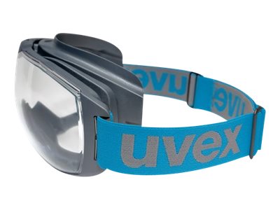 UVEX 9320265 Schutzbrille/Sicherheitsbrille Anthrazit - Blau (9320265)