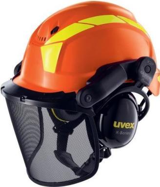 UVEX 9774237 Sicherheitskopfschutz Polyethylen Schwarz - Orange (9774237)