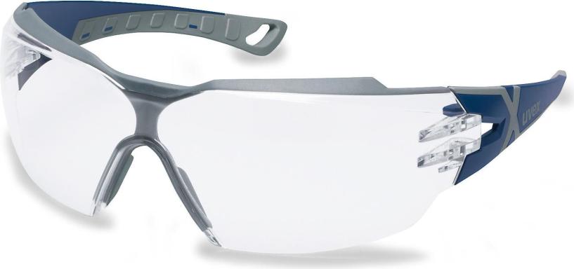 UVEX pheos cx2 9198275 Schutzbrille inkl. UV-Schutz Blau, Grau DIN EN 166, DIN 
