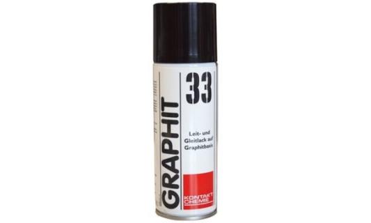KONTAKT CHEMIE GRAPHIT 33 Grafit-Leitlack, 200 ml