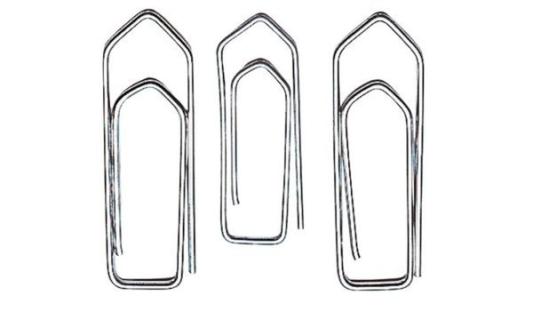 WEDO Büroklammern, glanzverzinkt, 32 mm, Kleinpackung