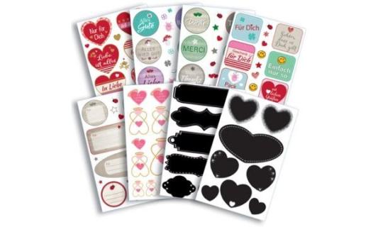 AVERY Zweckform ZDesign Sortiment C REATIVE Deko Sticker (72055007)