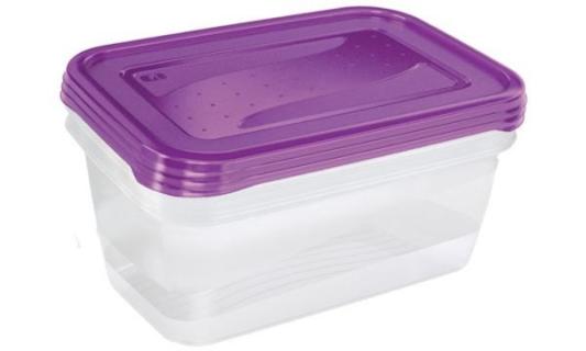 keeeper Frischhaltedose fredo fres h, 0,5 Liter, 5er Set (6440308)