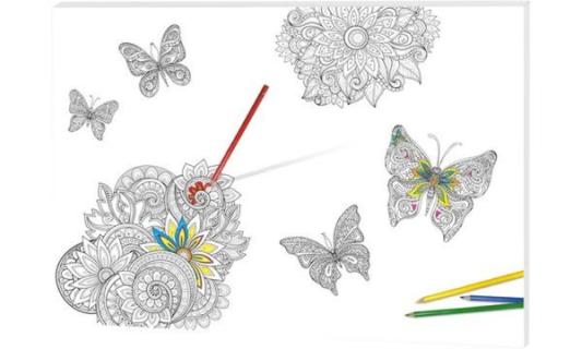 RNK Verlag Papier-Schreibunterlage Farbspiel, klein (6530265)
