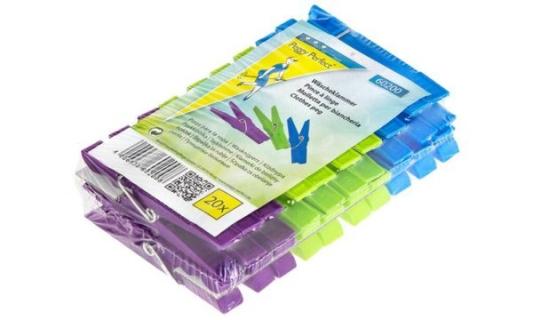 Peggy Perfect Wäscheklammern, aus K unststoff, Länge: 80 mm (6422197)