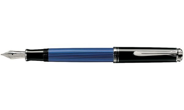 Pelikan Füllhalter "Souverän 405", schwarz/blau, B