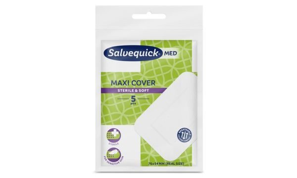 CEDERROTH Salvequick steriler Wundverband "Maxi Cover