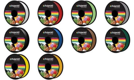 Polaroid Universal-Filament Premiu m PLA, 1 kg, rot (12130017)