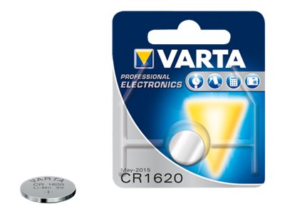 VARTA Electronic CR 1620 Lithium Knopfzelle 1 Stück