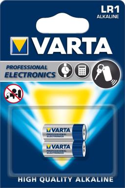 VARTA Electronics Batterie LR1 4001Alkaline 880 mAh 1,5 VE2