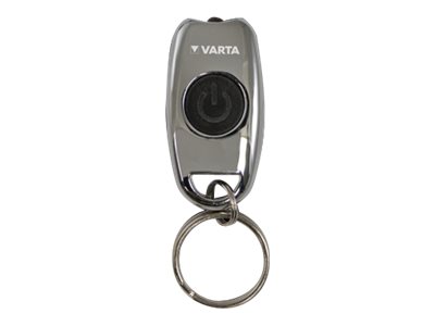 VARTA LED Metal Key Chain 16603101401 Light 5mm LED 2 Leuchtstufen inkl.