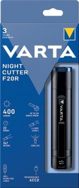 VARTA Night Cutter F20R Wiederaufladbar 400 Lumen