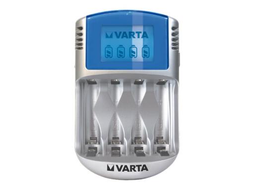VARTA Power LCD Charger 57070 incl.12V Adapt. + USB Adapter