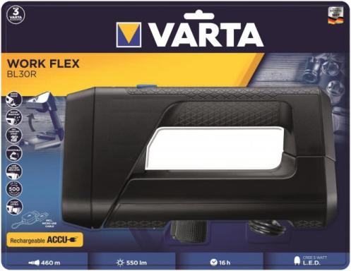 VARTA Work Flex BL30R Light Flexibel einsetzb. Handstrahler