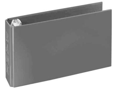 Bankordner A6 quer Classic sch 2-R-Combi 30mm