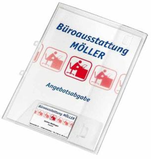 Angebotsmappe A4 transp. 