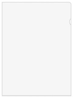 Aktenhüllen A4 PP transp. PP-Hartfolie 150my