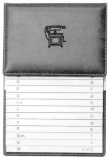 Schuppenregister Exquisit schw 