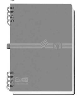 Telefonringbuch mit Spiralbind A5 schwarz