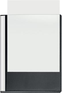 Sichtbuch Diamond, DIN A4, schwarz, 12 Hüllen, PP-Vollkunststoff, Hüllen