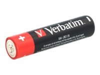 VERBATIM - Batterie 10 Stück AAA / LR03 Alkalisch