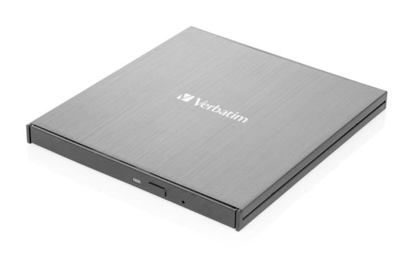 VERBATIM Blu-Ray Slimline UHD 4K ext. Verbatim 43888