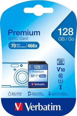 VERBATIM SECURE DIGITAL CARD XC 128GB