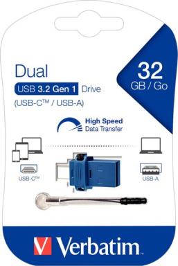 VERBATIM STOREN GO DUAL DRIVE USB 3.0