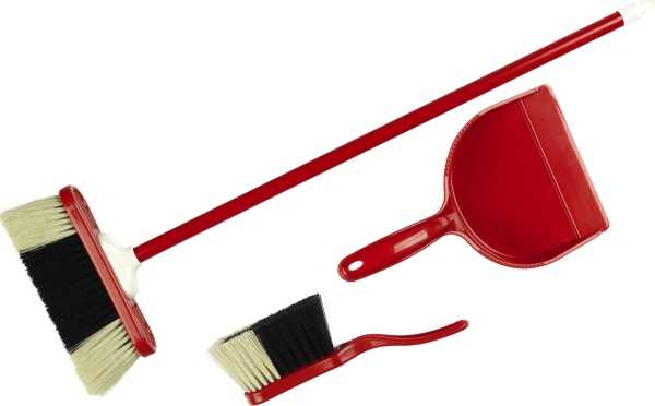 Vileda Kehrset 3tlg. Kunststoff rot, Nr: 6330