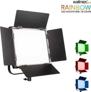 WALSER Walimex pro LED Rainbow 100W RGBWW Flächenleuchte