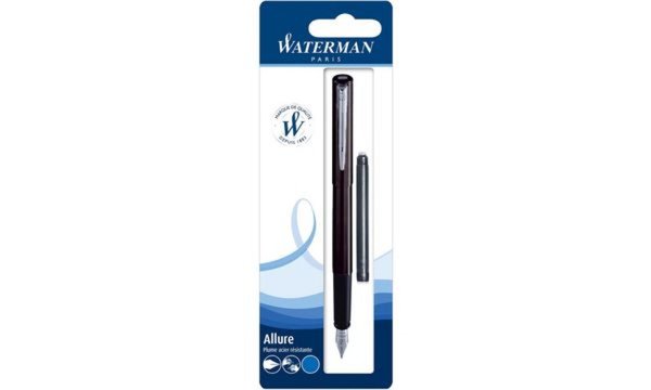 WATERMAN Füllhalter Allure Schwarz C.C., Blisterkarte (5129051)