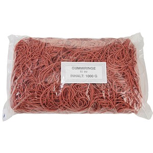 "WBV Gummiringe rot 1000,0 g"