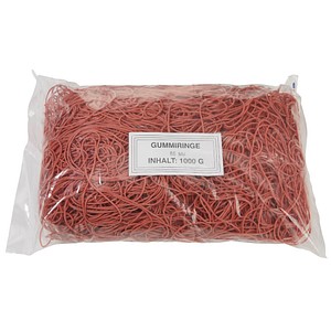 "WBV Gummiringe rot 1000,0 g"
