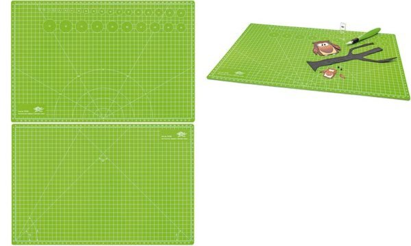 WEDO Hobbyplatte/Bastelunterlage "Comfortline", grün Maße: (B)450 x (T)300 mm, 
