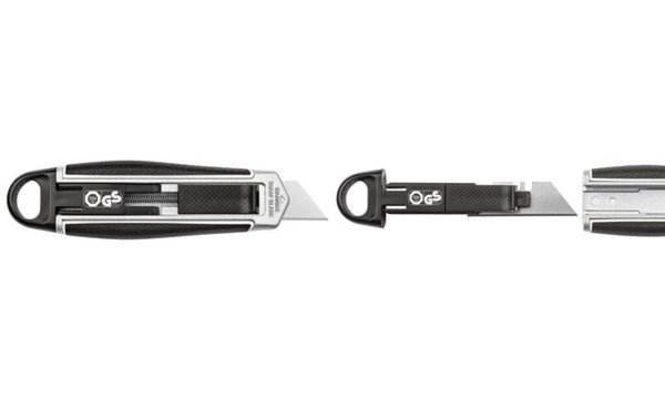 WEDO Linkshänder-Cutter, Trapezklin ge, schwarz/silber (62178820)