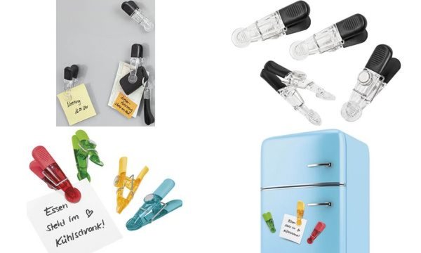 Image WEDO_Notiz-Magnethalter_GLOSSY_4er_Set_schwarzglasklar_img1_4379803.jpg Image