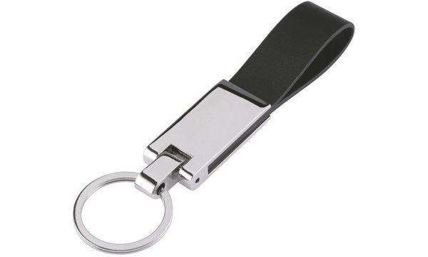 WEDO Schlüsselanhänger STYLE, Met all-Leder-Kombination (62205342)