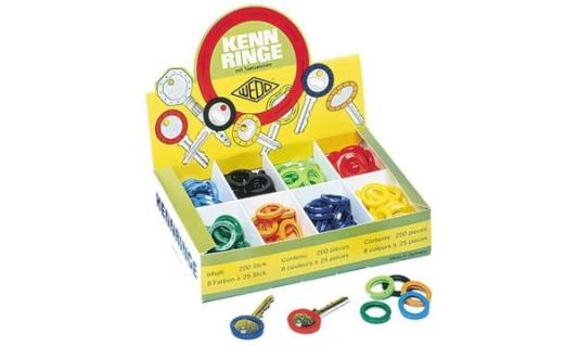 WEDO Schlüsselkennringe, 200er Sort imentskarton (62025698)