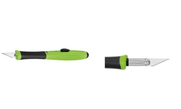 WEDO Skalpell Pocket Comfortline, Länge: 130 mm, apfelgrün dreieckig geformter 