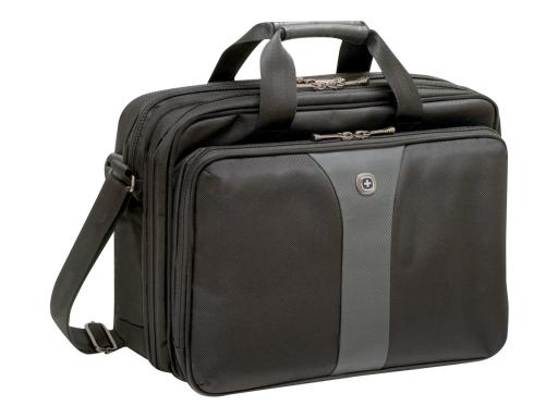 WENGER Legacy 40,6cm 16Zoll Doppelnotebooktasche schwarz/grau