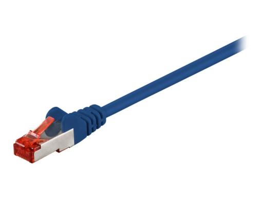 WENTRONIC CAT 6 Netzwerkkabel 2xRJ45 Stecker - S/FTP 2x geschirmt: PIMF + Gesam