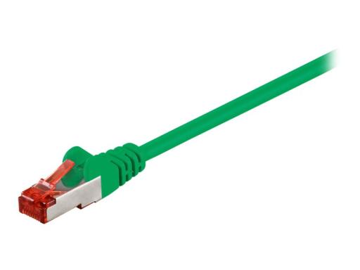 WENTRONIC CAT 6 Netzwerkkabel 2xRJ45 Stecker - S/FTP 2x geschirmt: PIMF + Gesam