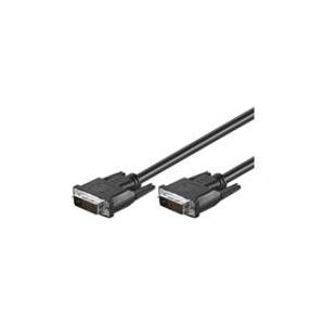 WENTRONIC DVI-D FullHD Kabel Dual Link, Schwarz, 3 m DVI-D-Stecker Dual-Link (2