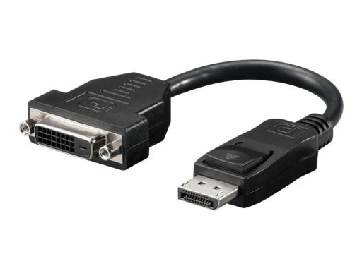 WENTRONIC DisplayPort / DVI Adapter [1x DisplayPort Stecker - 1x DVI-Buchse 24+