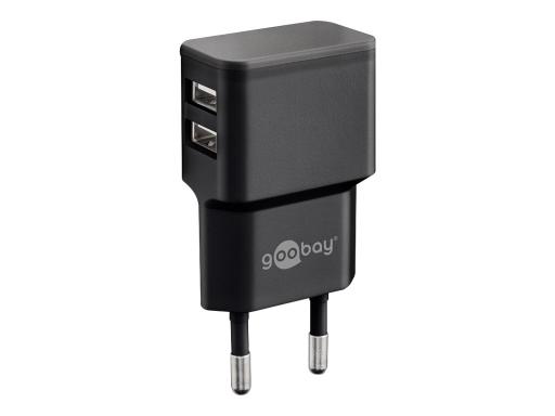 Image WENTRONIC_Goobay_USB-C_Dual_Ladeset_24A_bk_img1_4047100.jpg Image