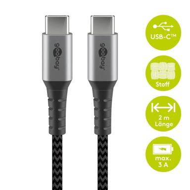 Image WENTRONIC_Goobay_USB-C_auf_Textilkabel_mit_img1_3766957.jpg Image